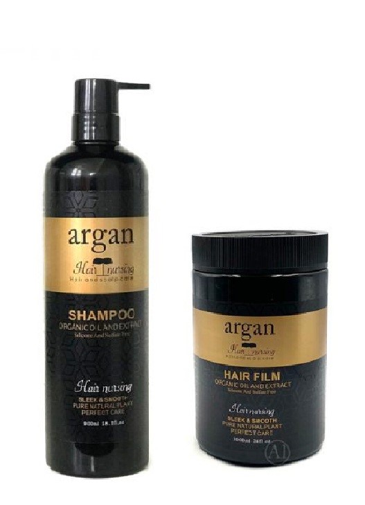 پک شامپو و ماسک مو ارگان نوار طلایی