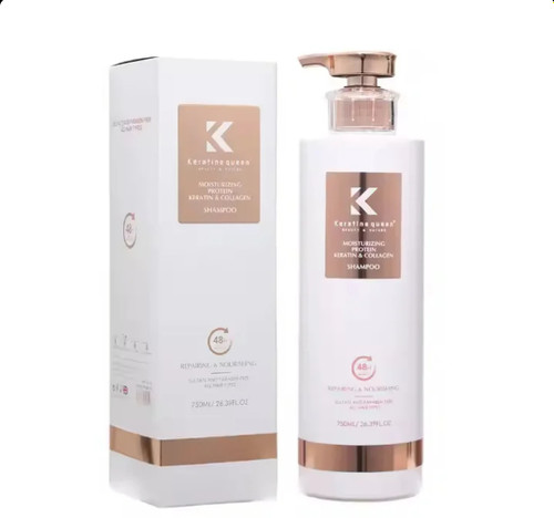 شامپو مو سفید طلایی کراتیین کویین